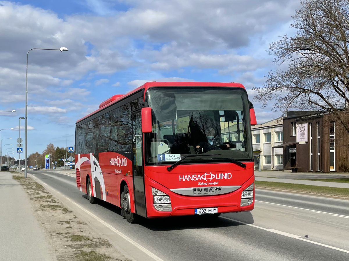 Эстония, IVECO Crossway LINE 10.8M № 402 MJY