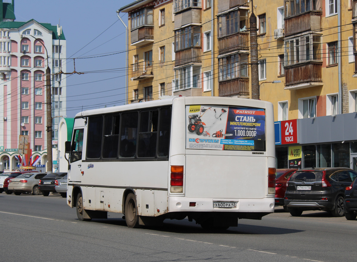 Кировская область, ПАЗ-320402-03 № Х 600 РА 43