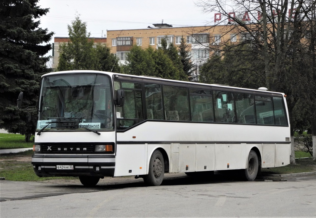 Владимирская область, Setra S215UL № В 424 НК 33