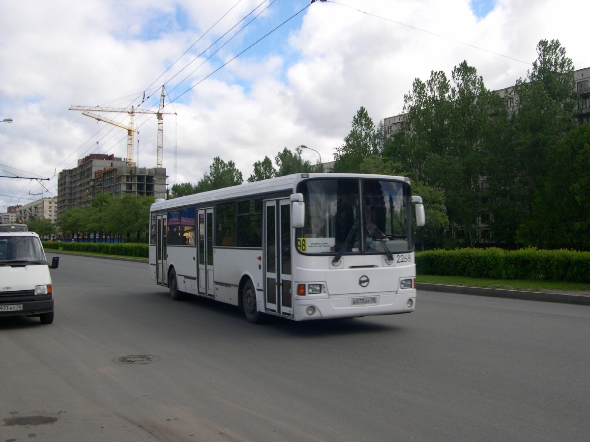 Санкт-Петербург, ЛиАЗ-5256.25 № 2268