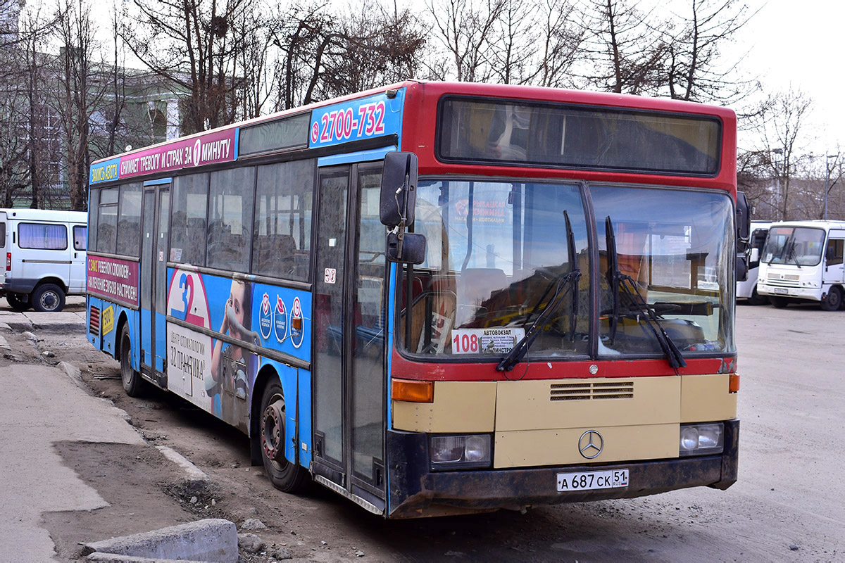 Мурманская область, Mercedes-Benz O405 № А 687 СК 51