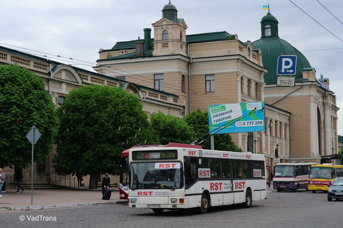 Ивано-Франковская область, MAN A12 EL202 № AT 3121 AX