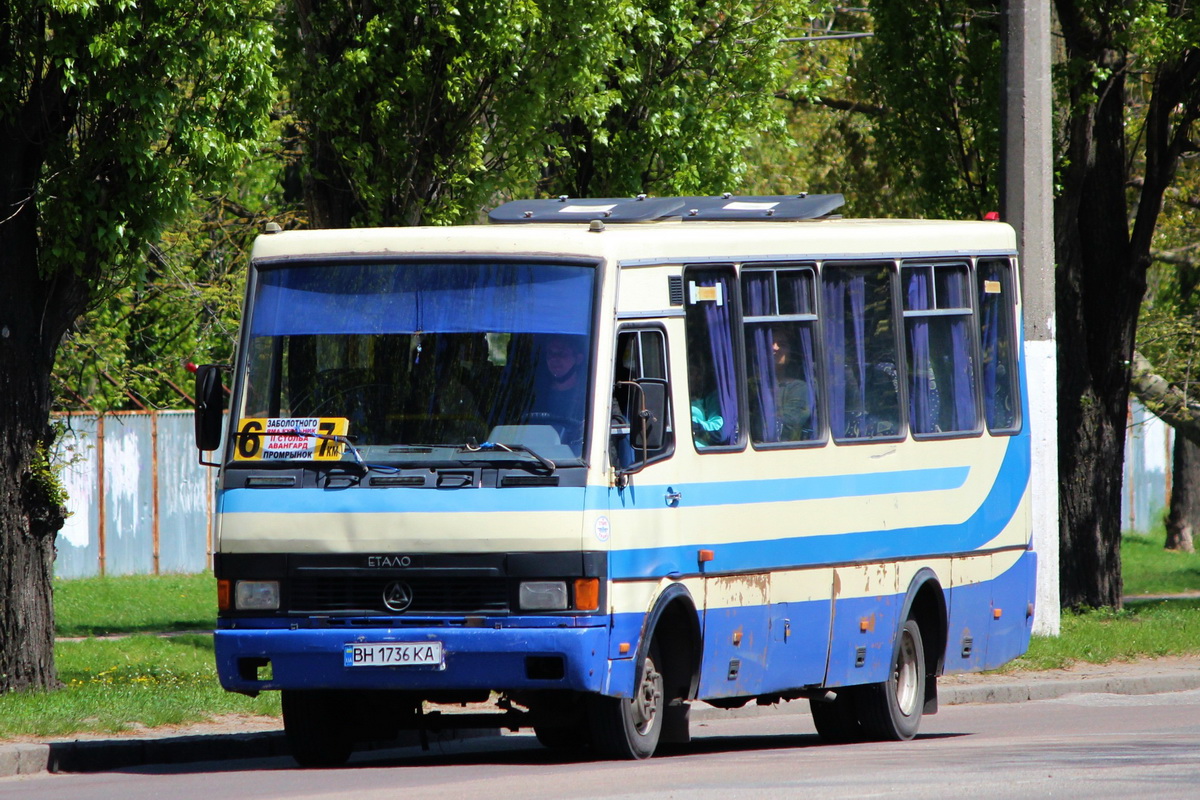 Одесская область, БАЗ-А079.23 "Мальва" № BH 1736 KA