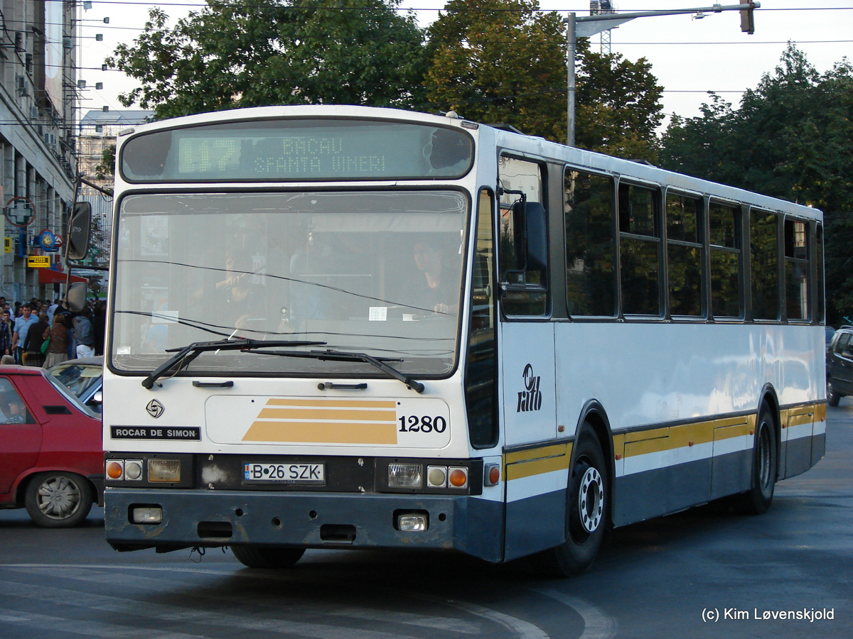 Румыния, Rocar U412 (De Simon) № 1280 Румыния, Rocar U412 (De Simon) № 1280