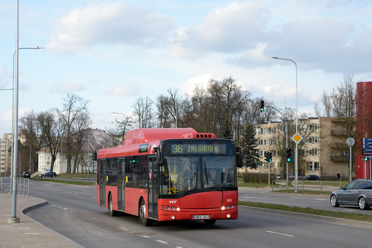 Литва, Solaris Urbino III 12 CNG № 951