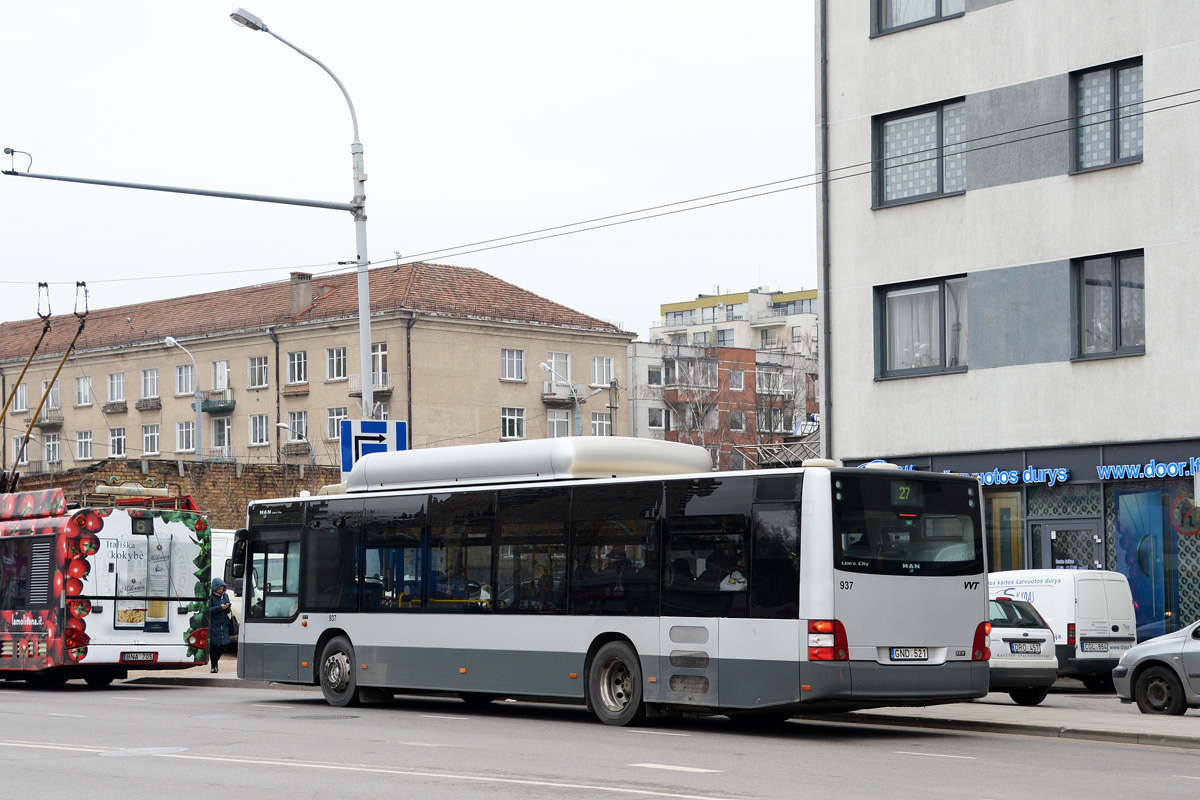 Литва, MAN A21 Lion's City NL273 CNG № 937