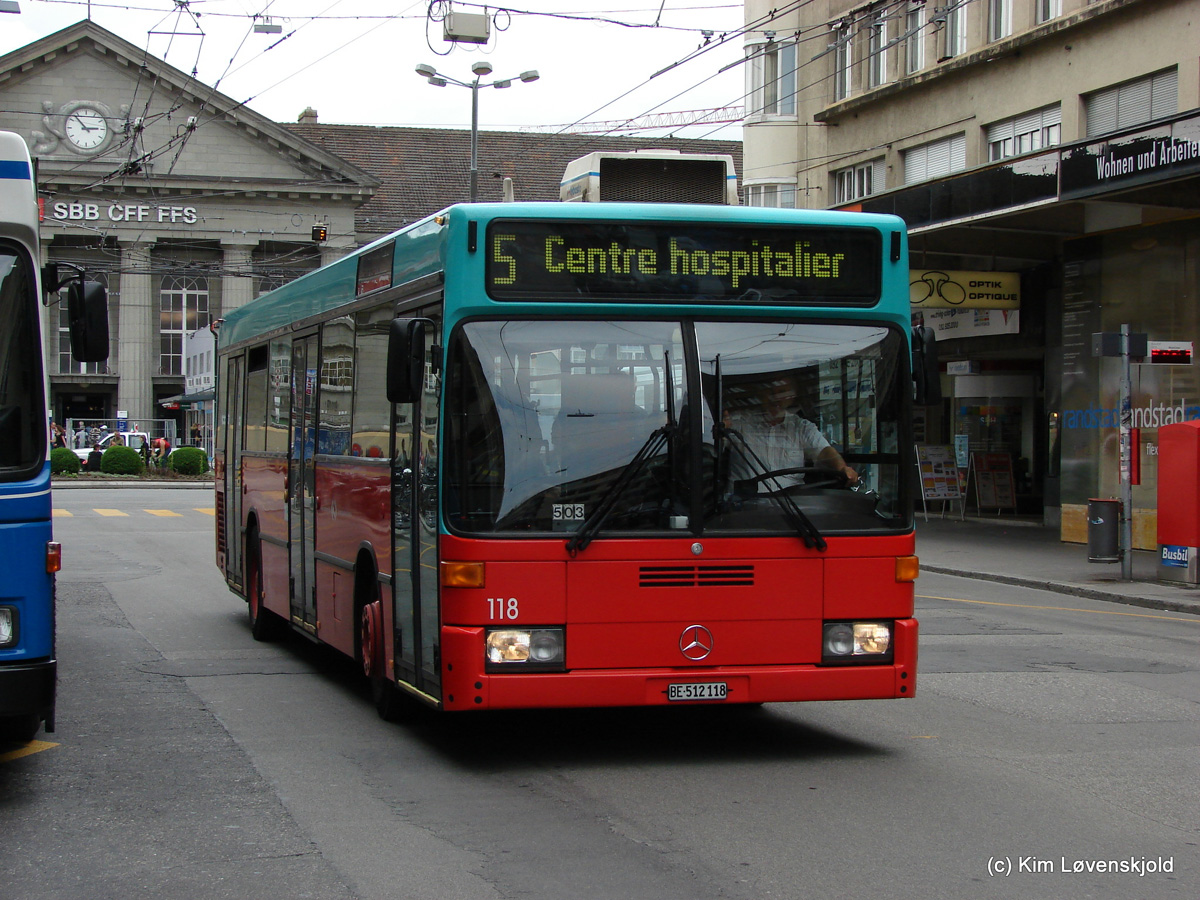 Швейцария, Mercedes-Benz O405N № 118