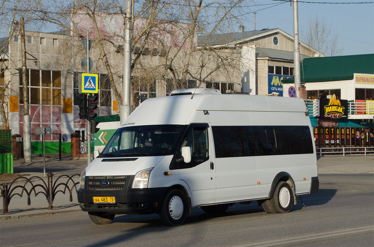 Obwód tiumeński, Nizhegorodets-222709  (Ford Transit) Nr АА 483 72