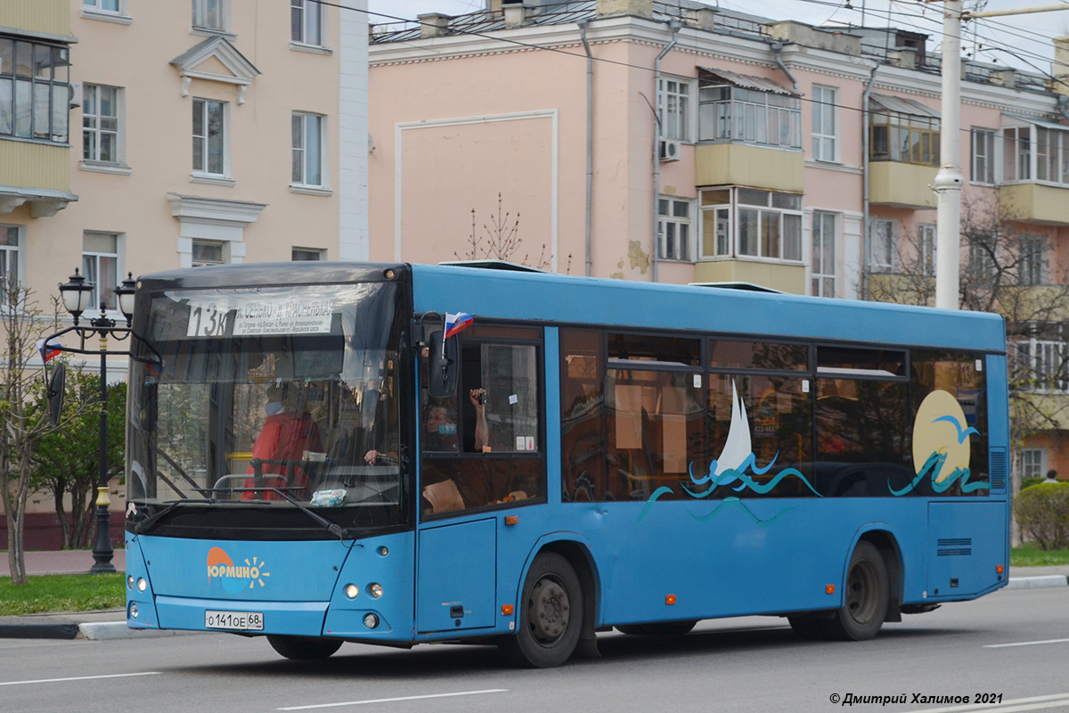 Тамбовская область, МАЗ-206.060 № О 141 ОЕ 68