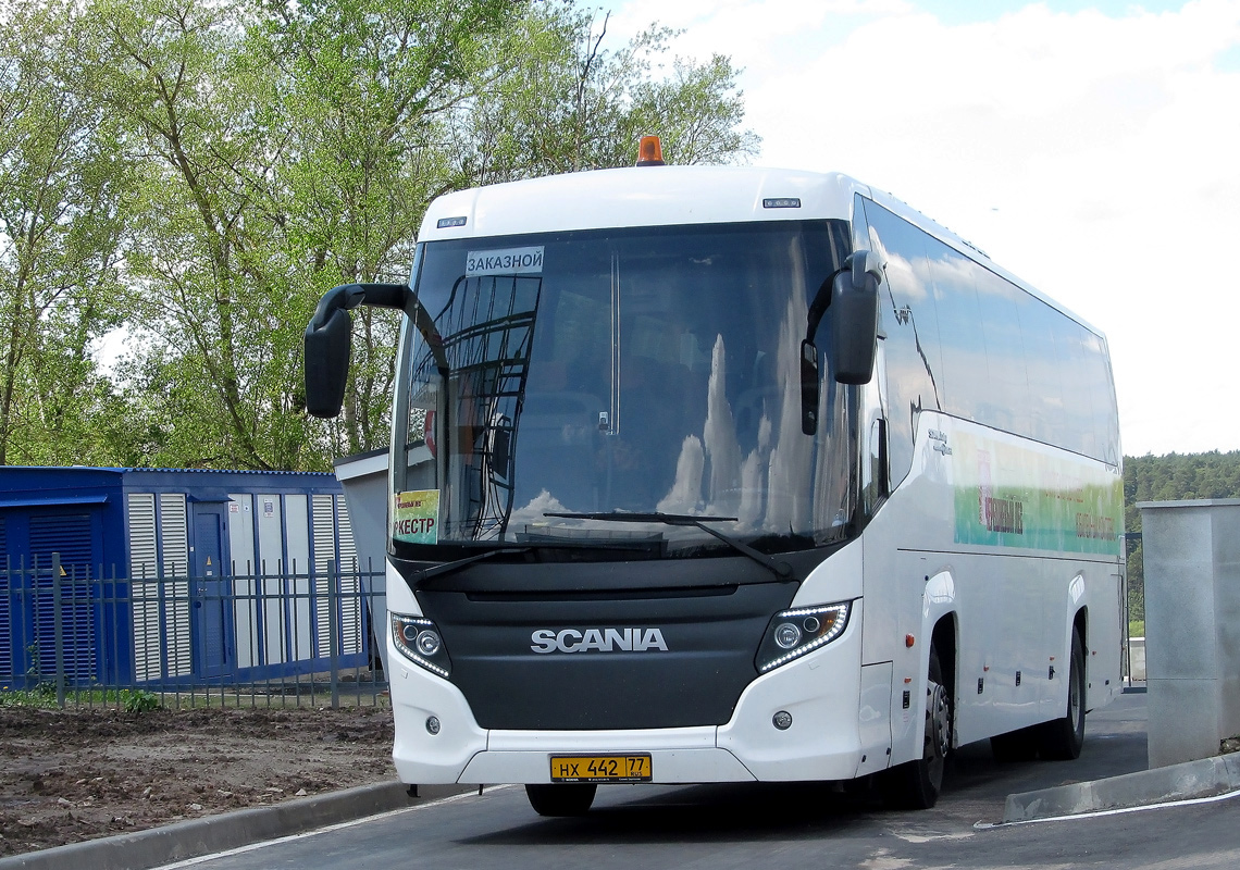 Moskva, Scania Touring HD 12.0 č. НХ 442 77