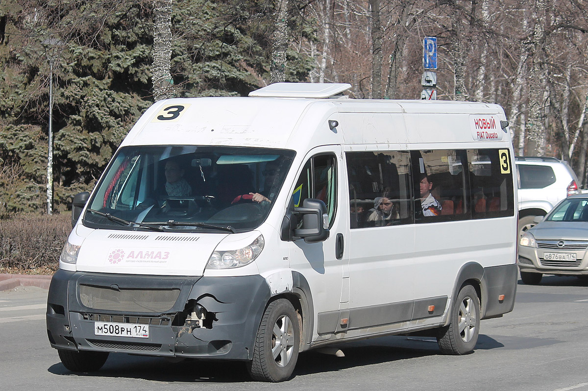 Челябинская область, Нижегородец-FST613 (FIAT Ducato) № М 508 РН 174