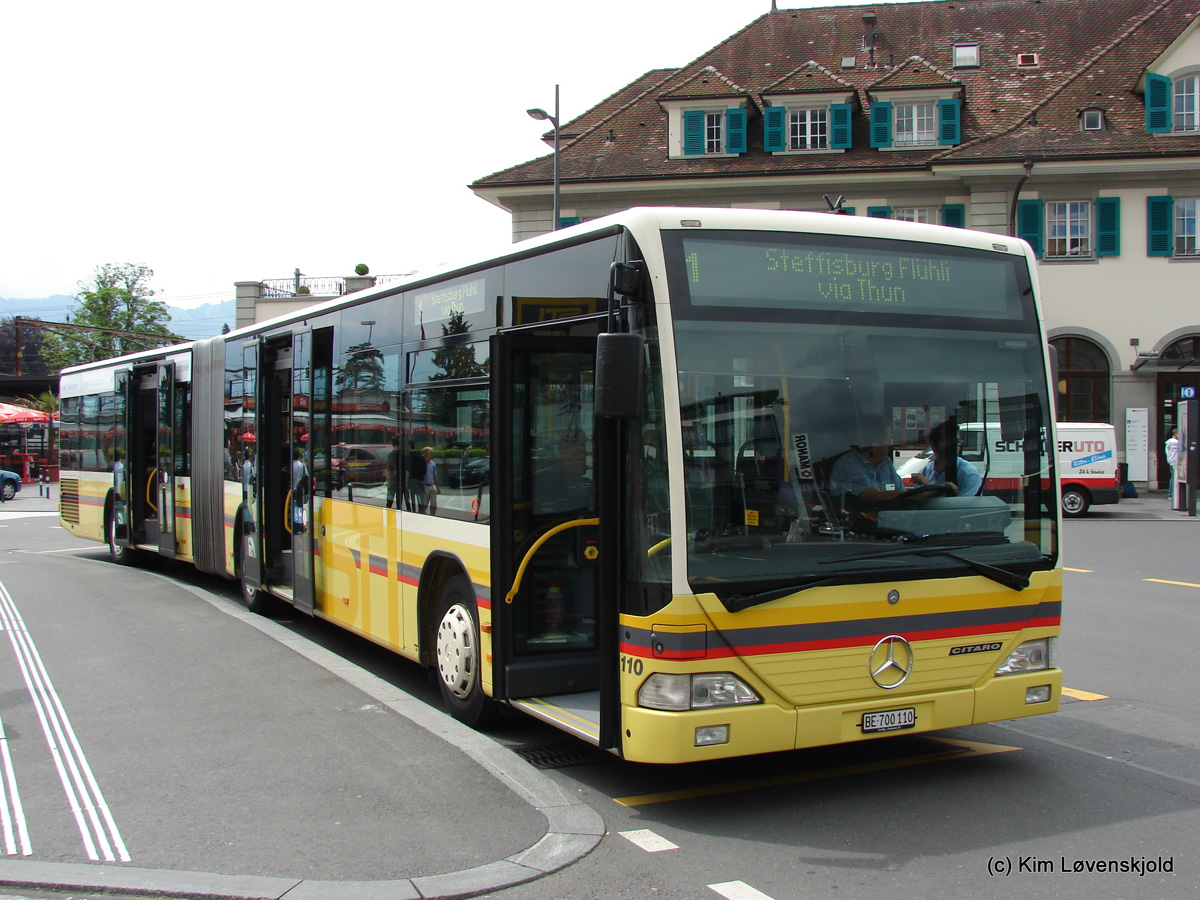 Швейцария, Mercedes-Benz O530G Citaro G № 110