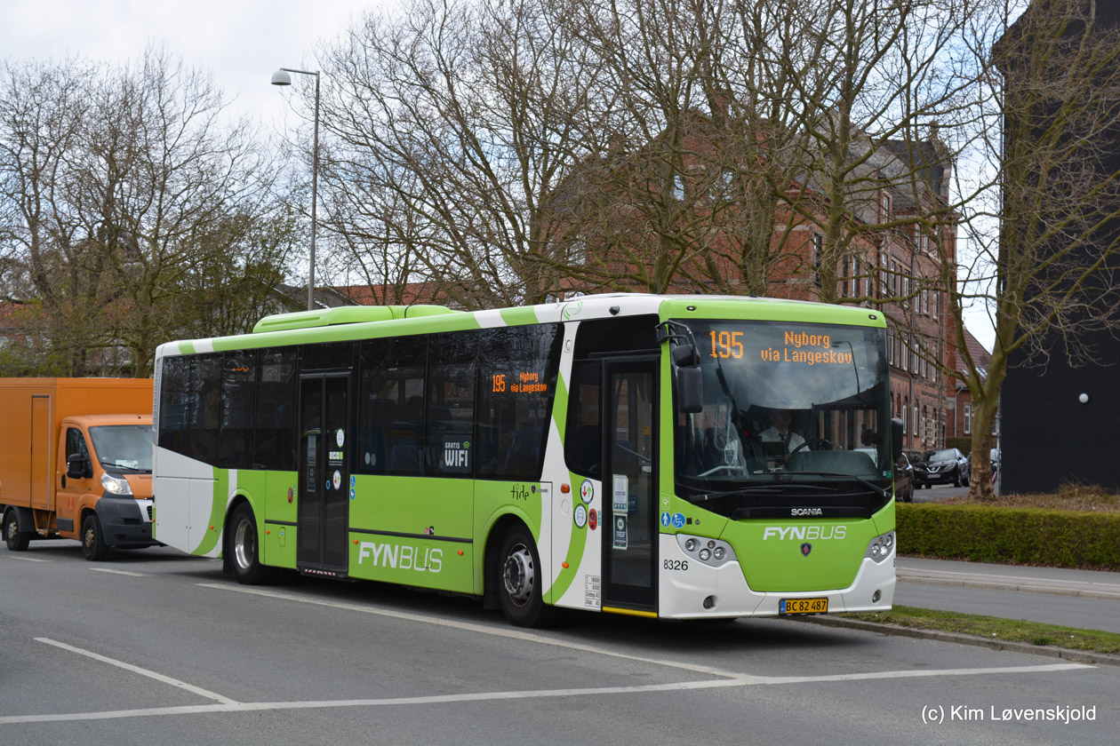 Дания, Scania OmniExpress 320LE № 8326