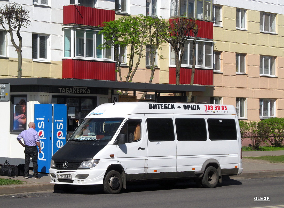 Vitebsk region, Aktriya 5018N/R (MB Sprinter) # АМ 3266-2 Vitebsk region, Aktriya 5018N/R (MB Sprinter) # АМ 3266-2