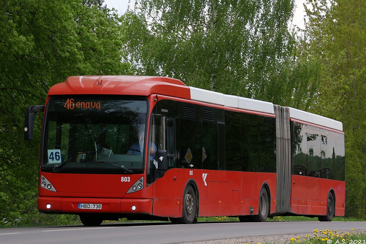 Литва, Van Hool New AG300 № 803