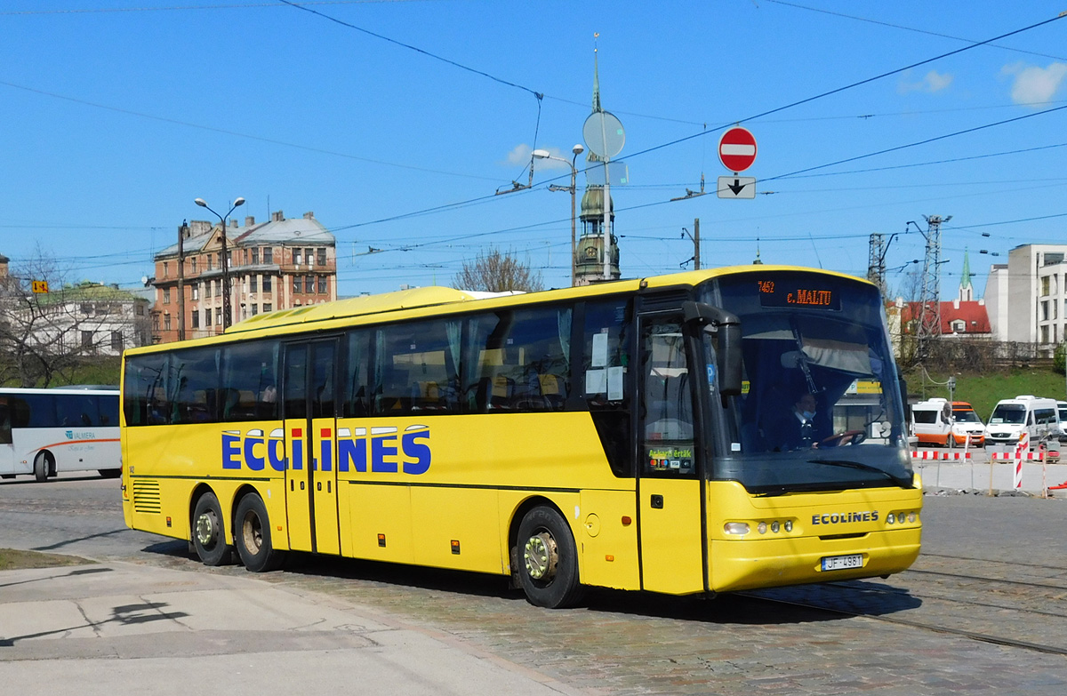 Латвия, Neoplan PC4 N3316/3ÜL Euroliner ÜL № 142