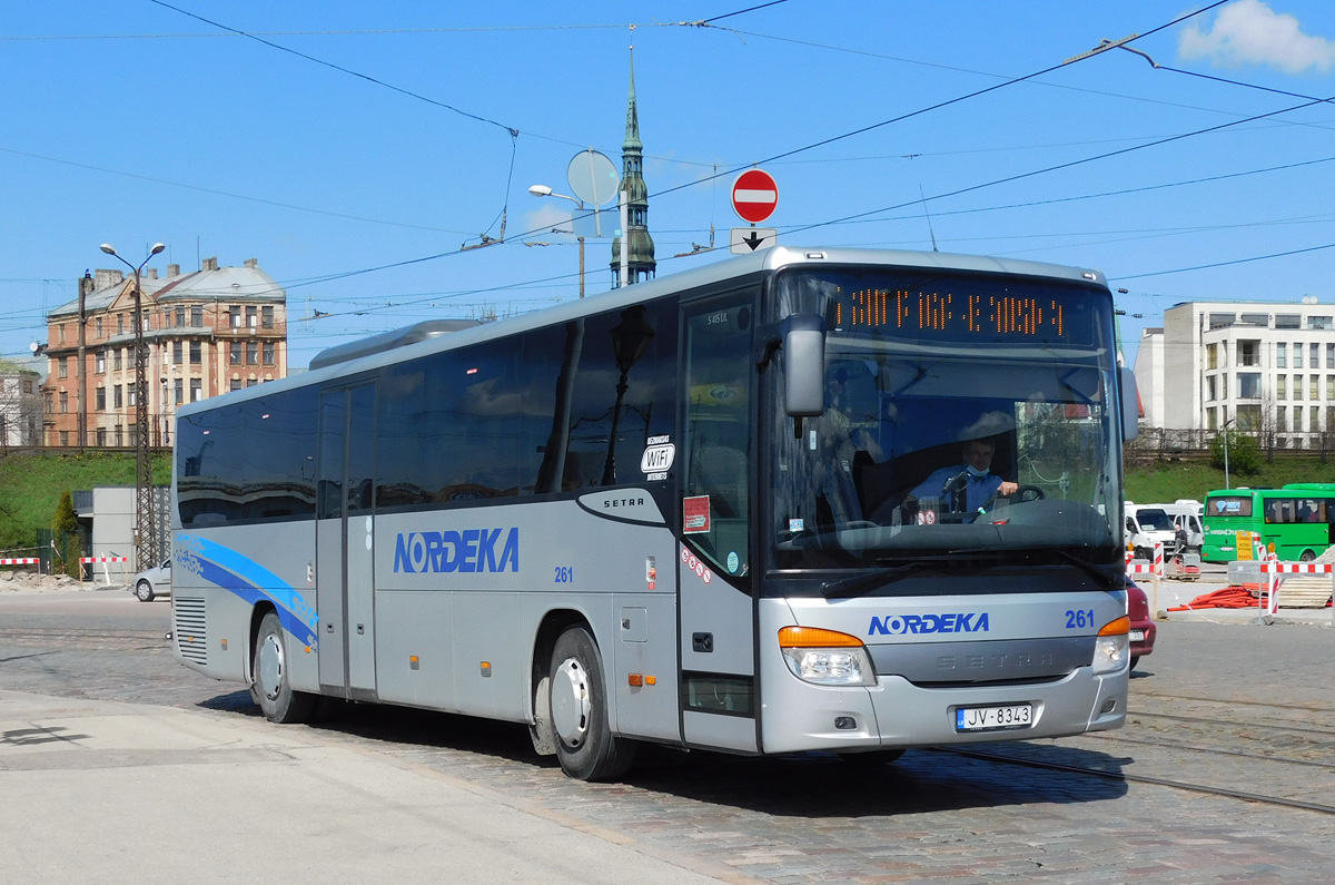 Латвия, Setra S415UL № 261