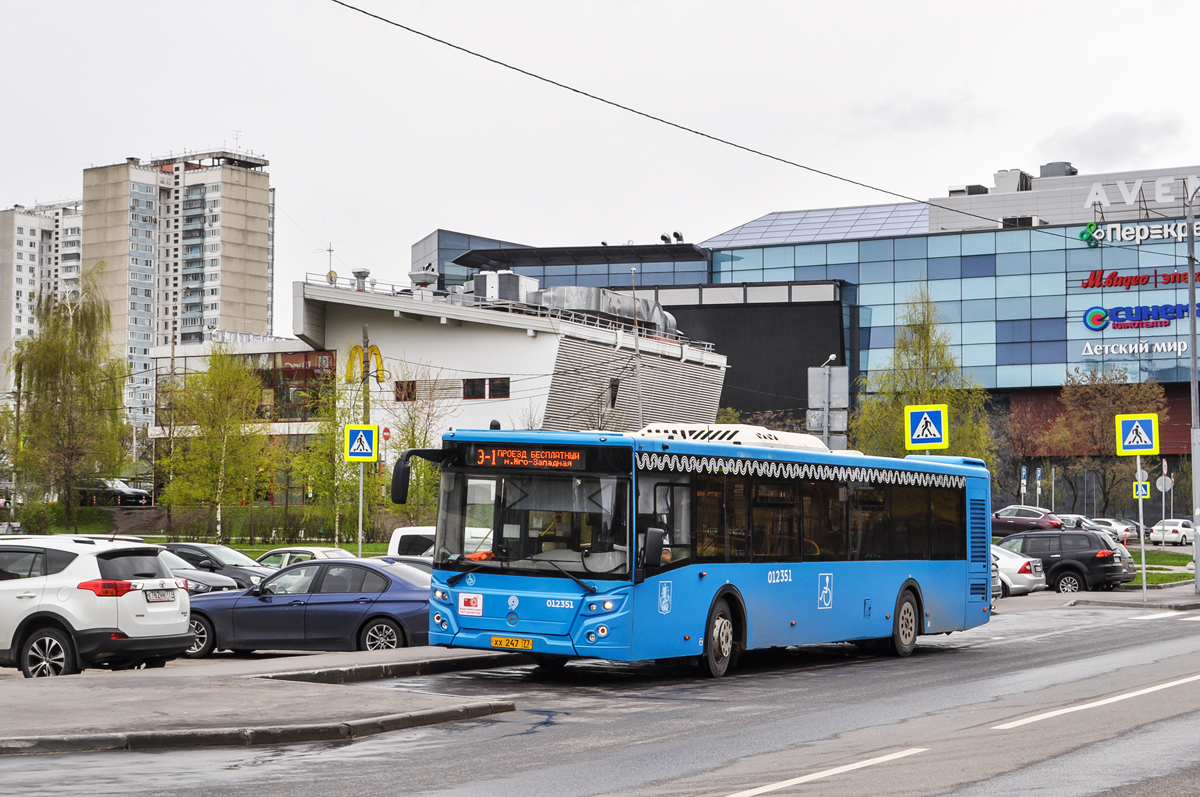 Москва, ЛиАЗ-5292.65 № 012351