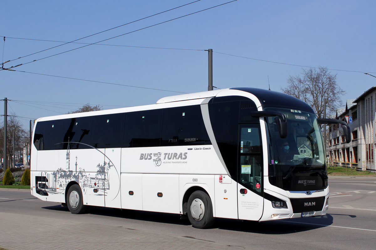 Литва, MAN R07 Lion's Coach RHC424 № 080