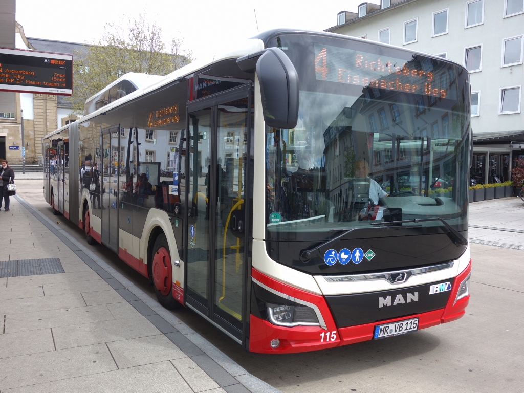 Гессен, MAN 18C Lion's City 18 G NG320 № 115