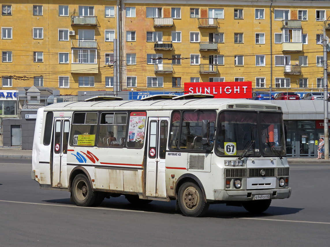 Кировская область, ПАЗ-4234 № В 949 ОО 43