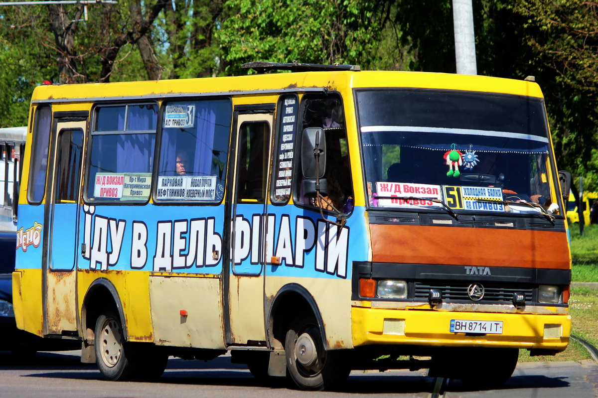 Одесская область, БАЗ-А079.14 "Подснежник" № BH 8714 IT