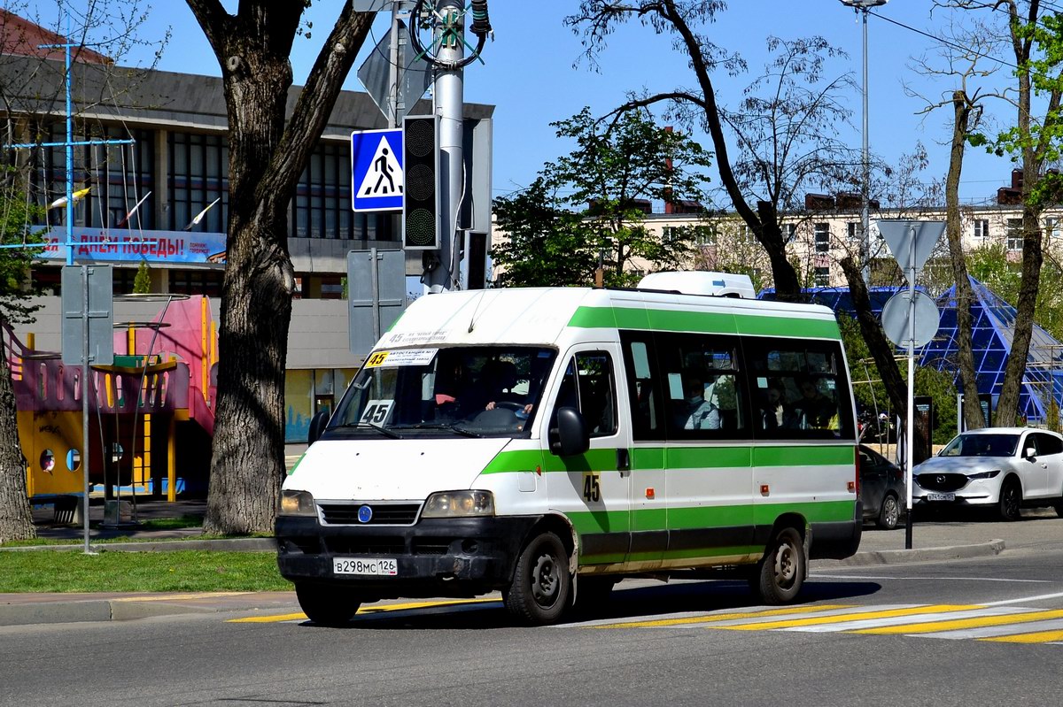 Ставропольский край, FIAT Ducato 244 CSMMC-RLL, -RTL № В 298 МС 126