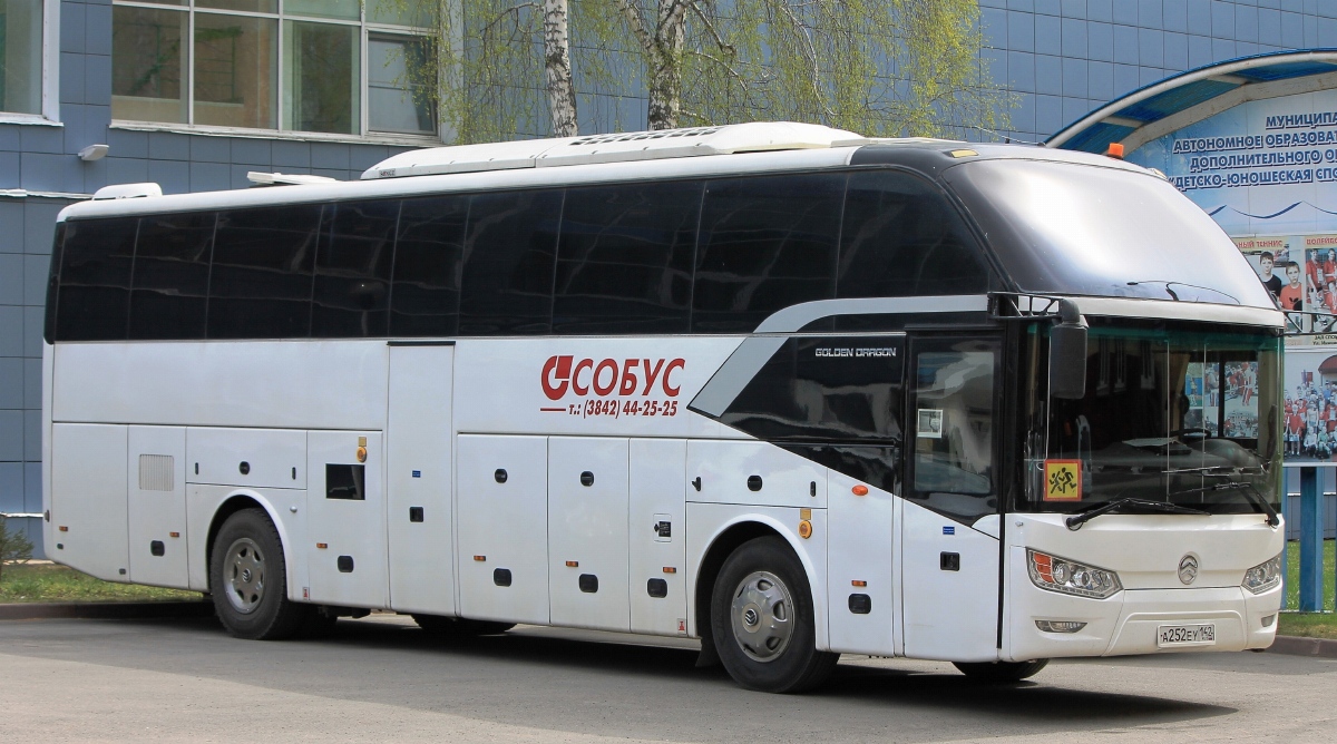 Кемеровская область - Кузбасс, Golden Dragon XML6126JR Triumph № А 252 ЕУ 142
