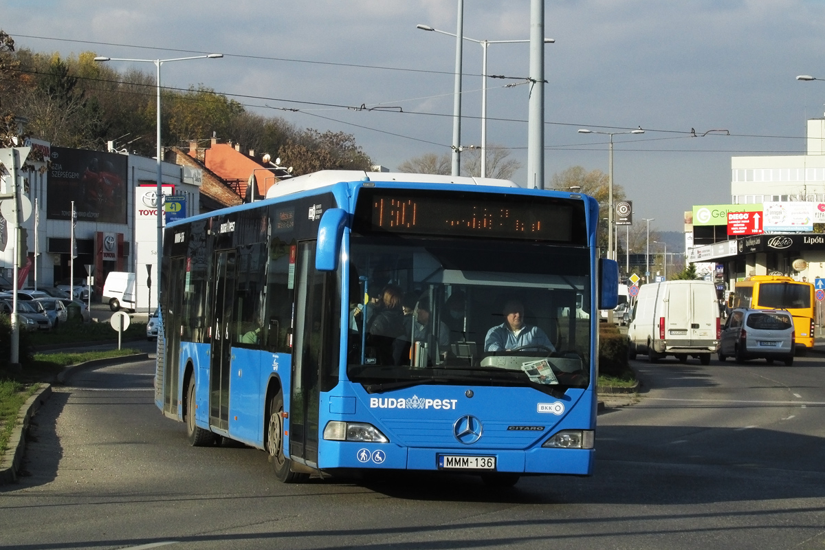 Венгрия, Mercedes-Benz O530 Citaro № MMM-136