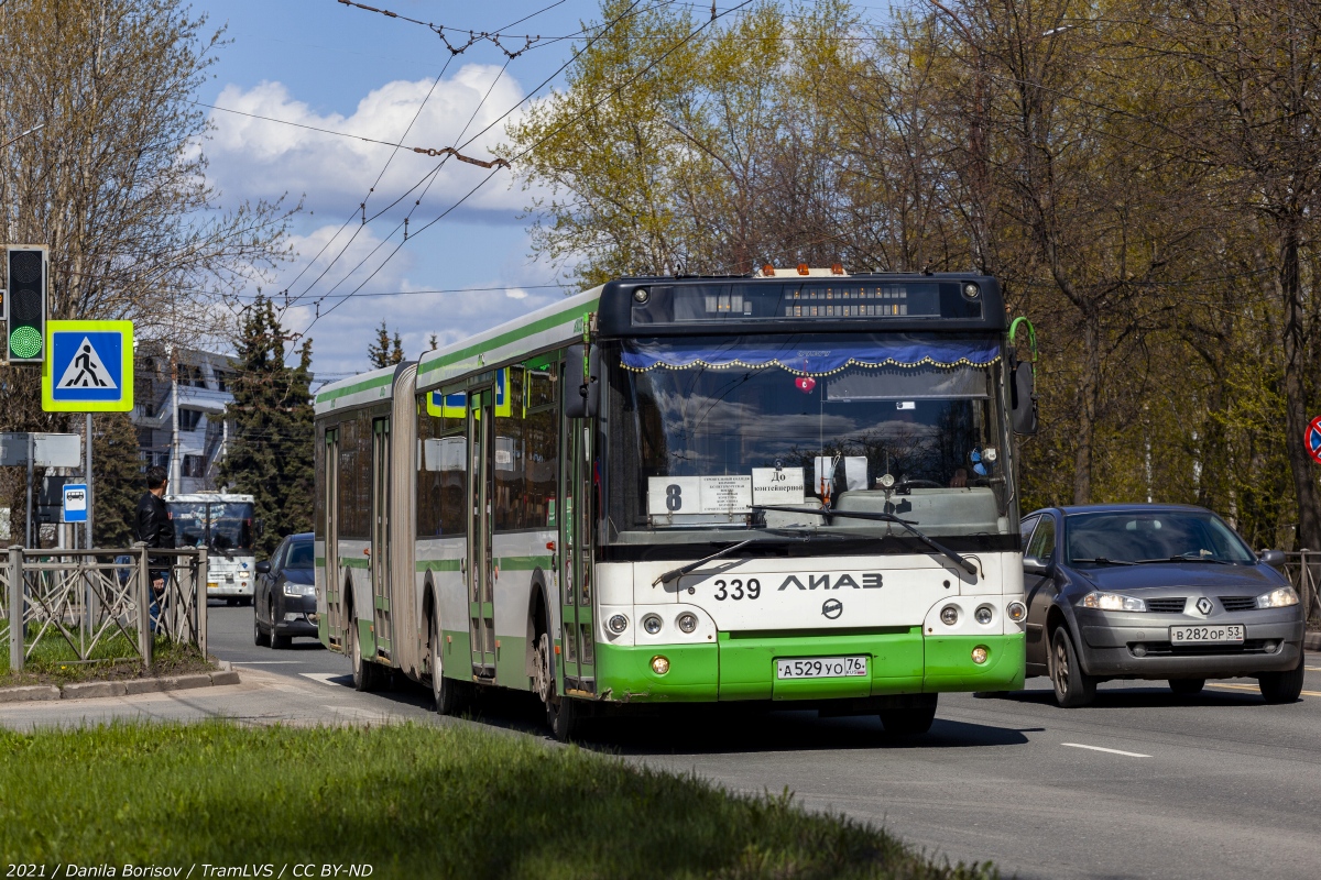 Новгородская область, ЛиАЗ-6213.21 № 339