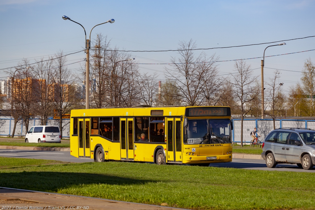 Санкт-Петербург, МАЗ-103.468 № В 192 НУ 178