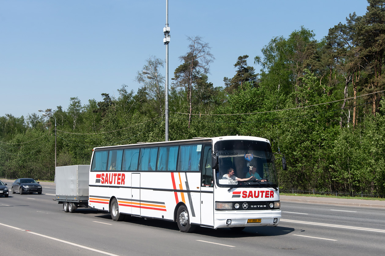 Пензенская область, Setra S215HD № АЕ 888 58