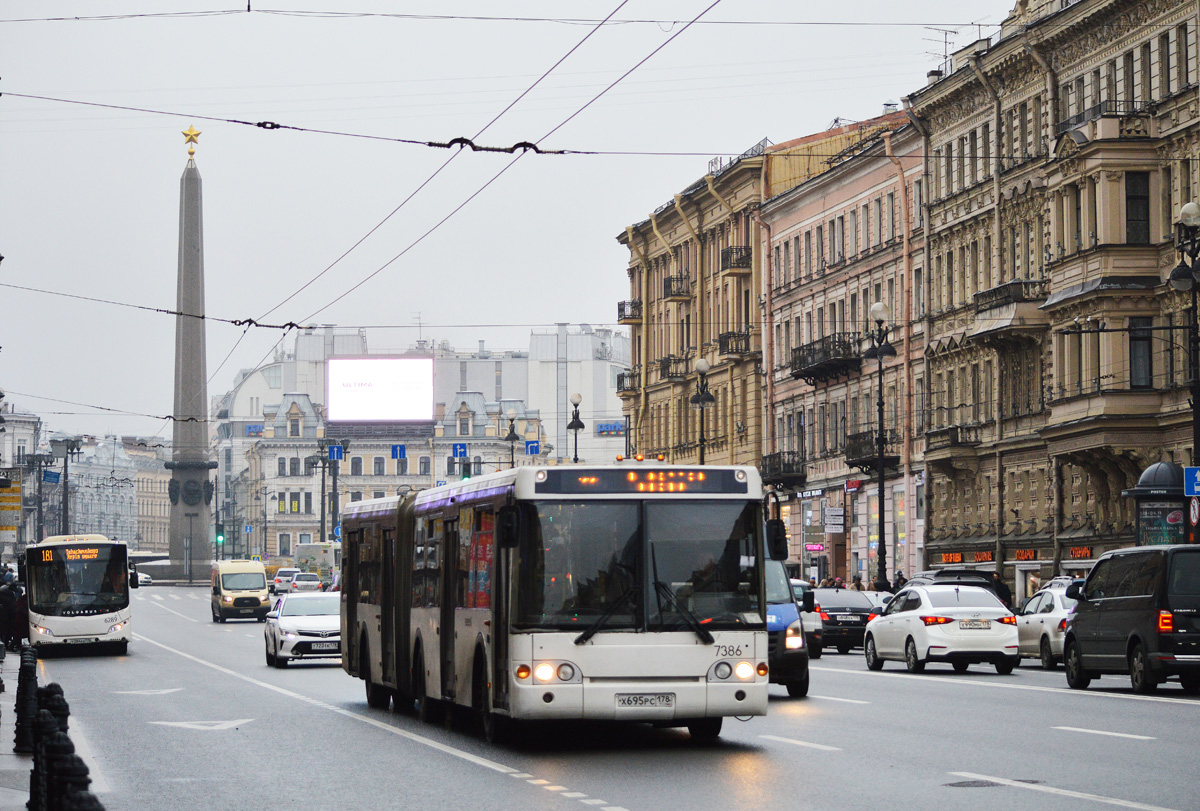 Санкт-Пецярбург, ЛиАЗ-6213.20 № 7386