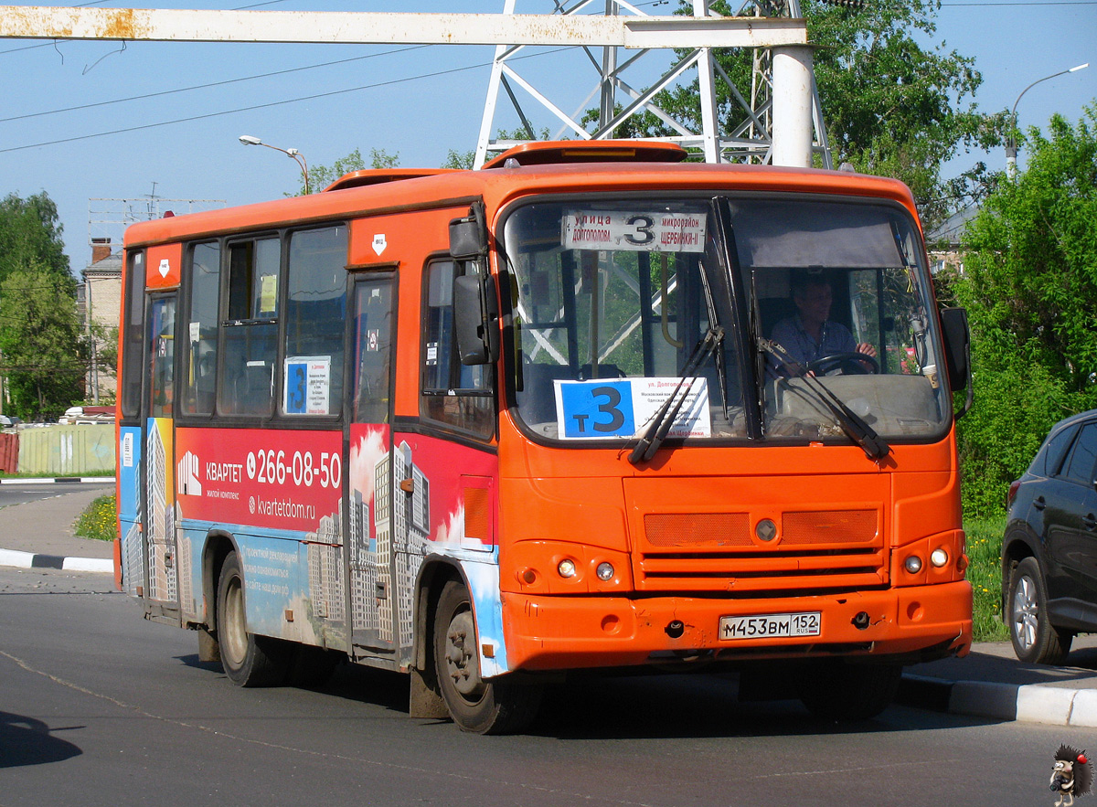 Нижегородская область, ПАЗ-320402-05 № М 453 ВМ 152