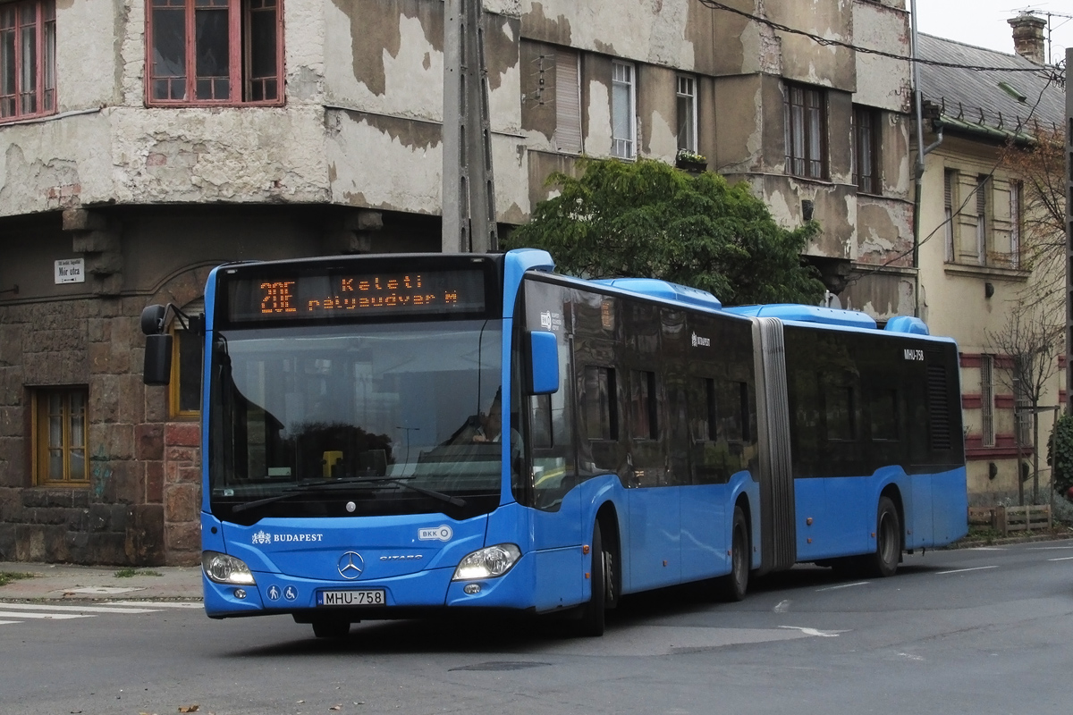 Венгрия, Mercedes-Benz Citaro C2 G № MHU-758