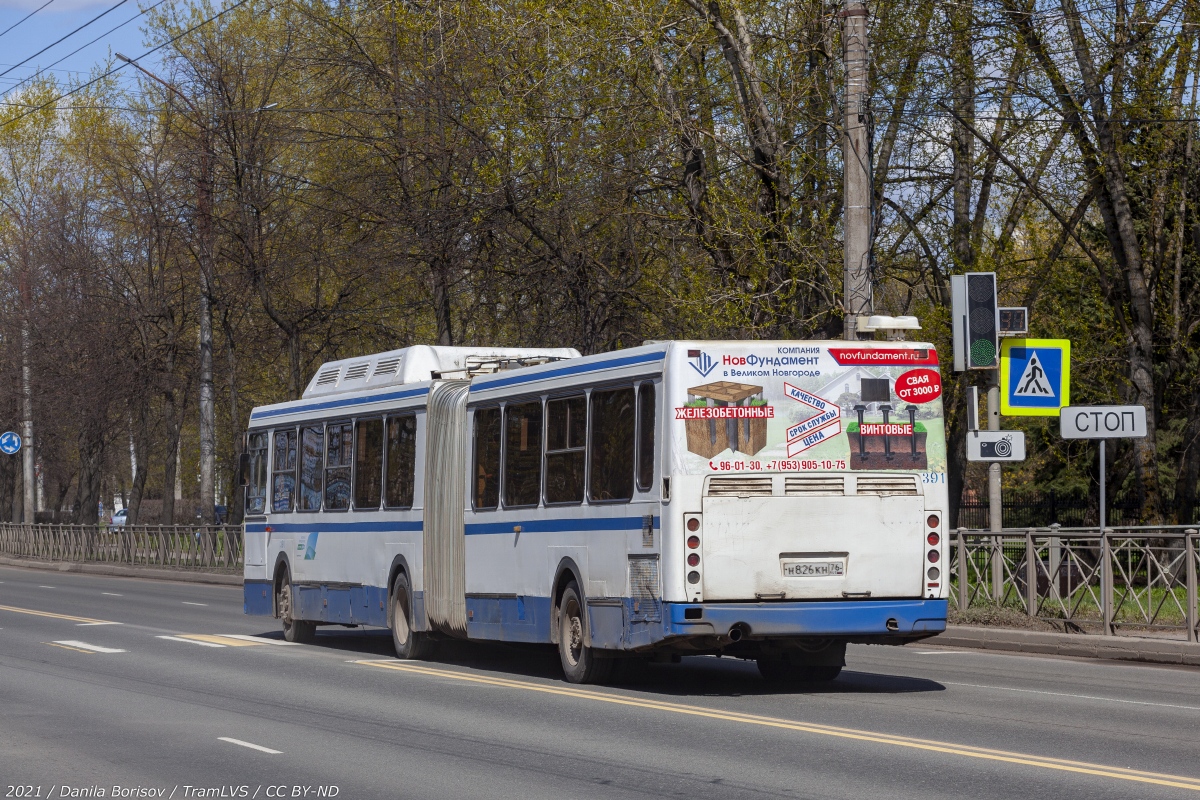 Новгородская область, ЛиАЗ-6212.70 № 391