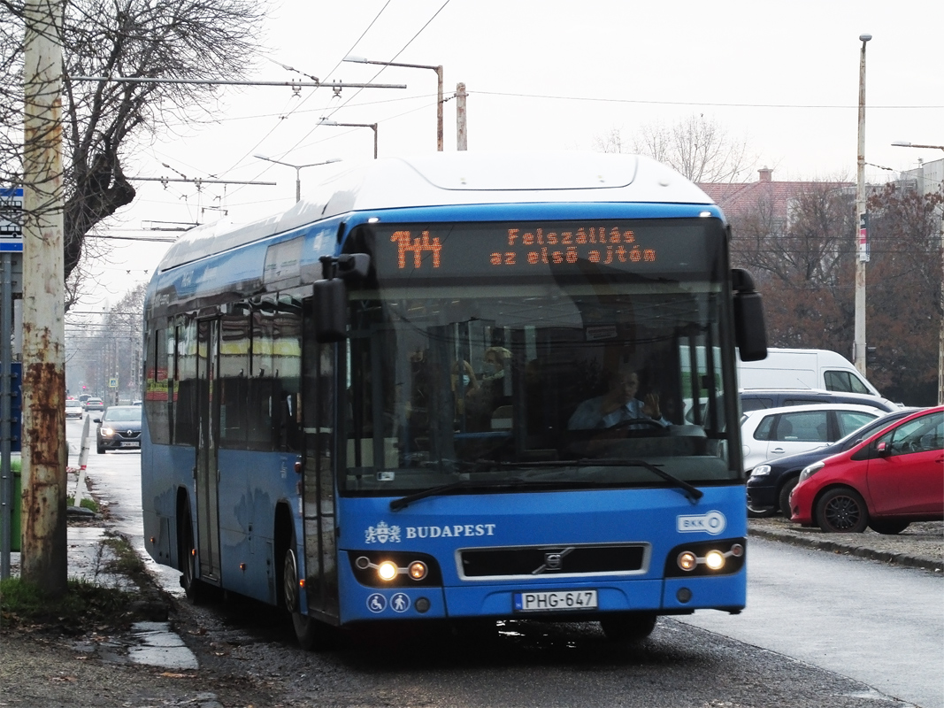 Венгрия, Volvo 7700 Hybrid № PHG-647