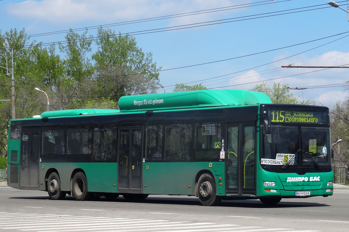 Днепропетровская область, MAN A26 Lion's City LL NL313-15 CNG № 11144