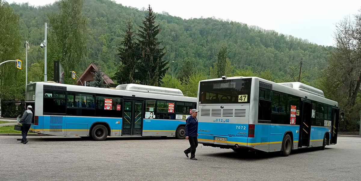 Алматы, Yutong ZK6118HGA № 7072