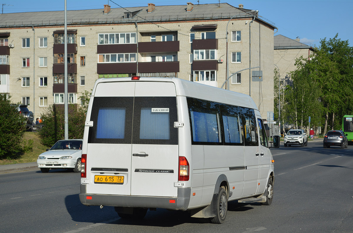 Tumen region, Luidor-223203 (MB Sprinter Classic) # АО 615 72