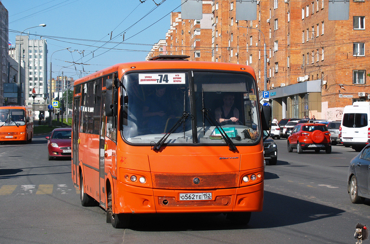 Nizhegorodskaya region, PAZ-320414-04 "Vektor" # О 562 ТЕ 152