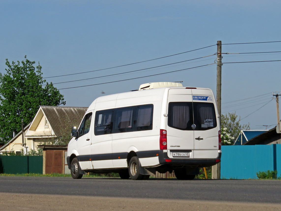 Кировская область, Луидор-223700 (Volkswagen Crafter) № К 786 СА 43