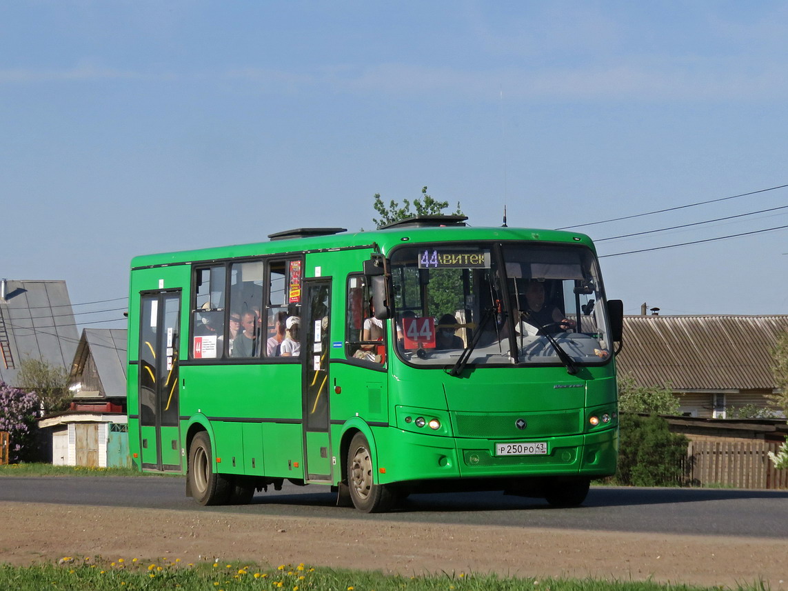 Кировская область, ПАЗ-320414-04 "Вектор" (1-2) № Р 250 РО 43