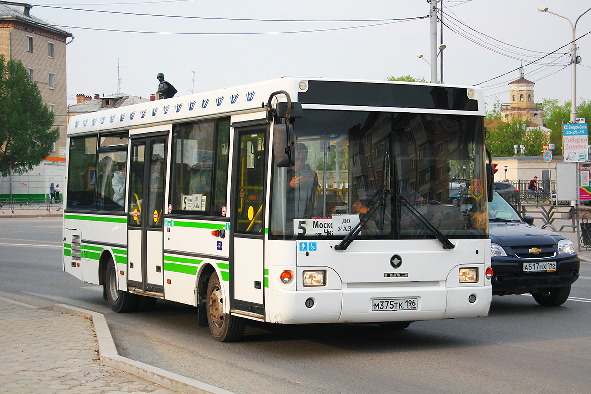 Свердловская область, ПАЗ-3237-01 № М 375 ТК 196