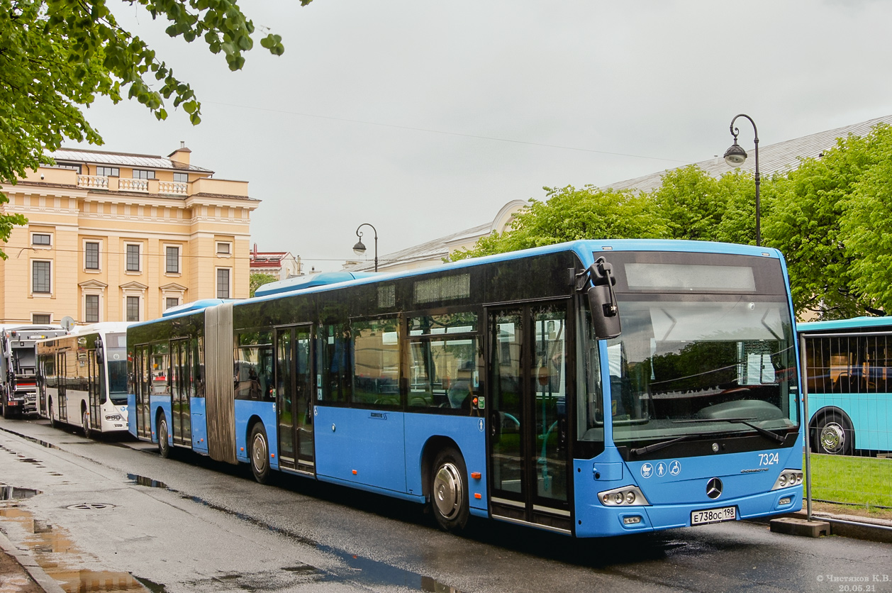 Санкт-Петербург, Mercedes-Benz Conecto II G (Russland) № 7324; Санкт-Петербург — II Международный транспортный фестиваль "SPbTransportFest-2021"