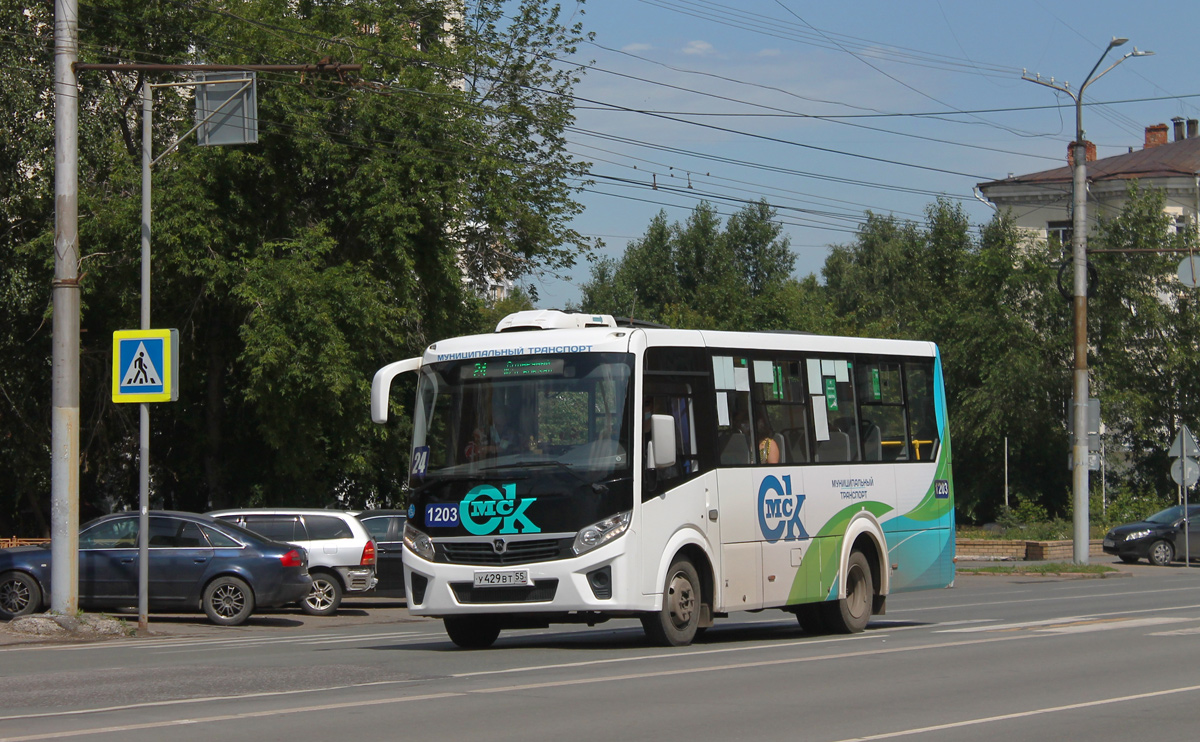 Omsk region, PAZ-320435-04 "Vector Next" č. 1203
