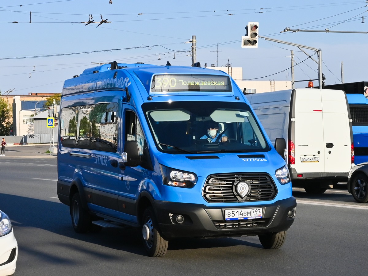 Москва, Нижегородец-222708 (Ford Transit FBD) № 1777026