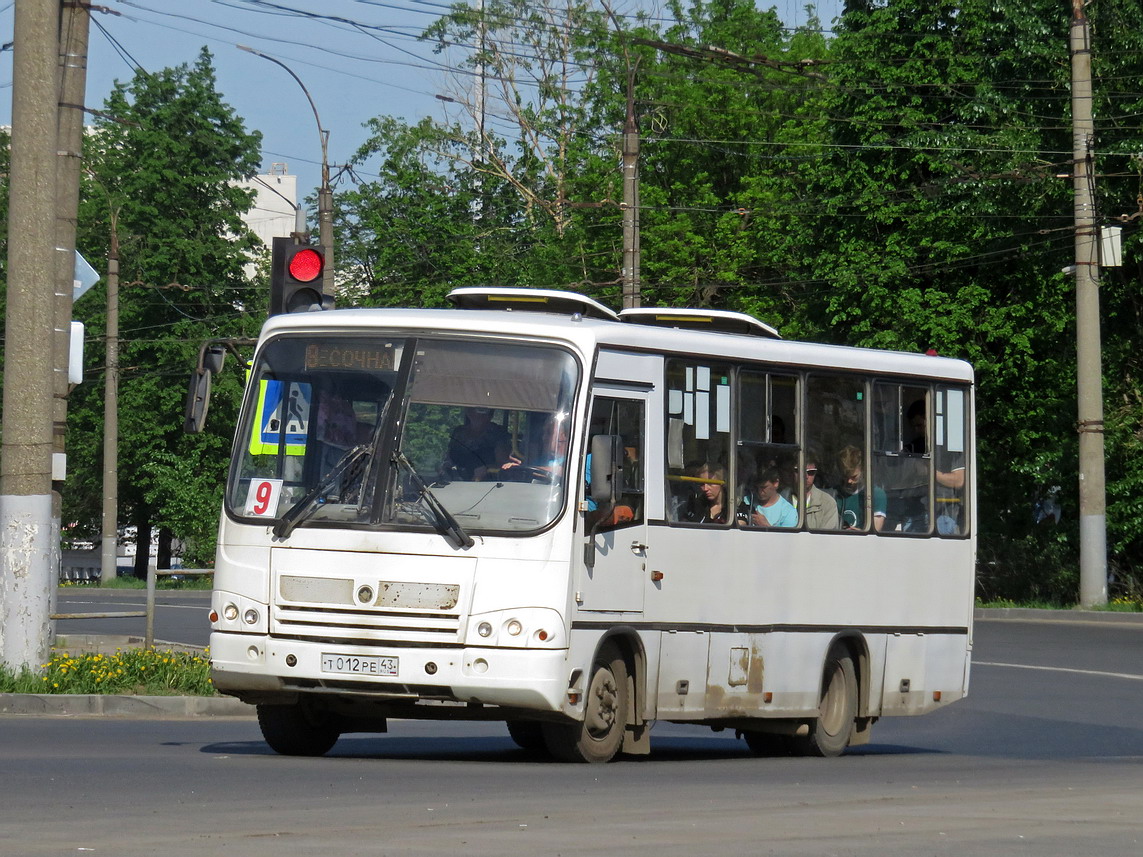 Кировская область, ПАЗ-320402-05 № Т 012 РЕ 43