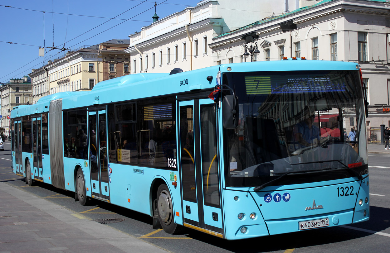 Санкт-Петербург, МАЗ-216.066 № 1322