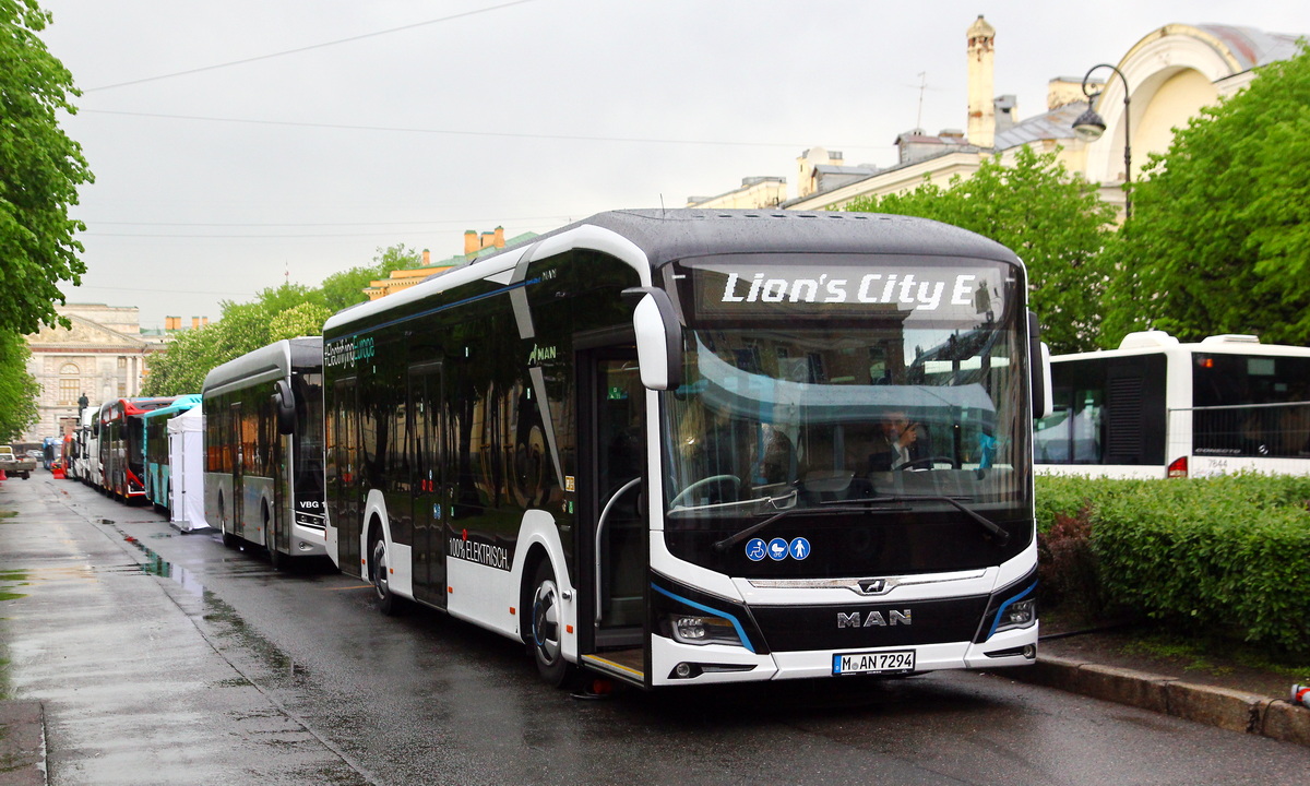 Moszkva, MAN 12C Lion's City 12 E NL367 sz.: M-AN 7294; Szentpétervár — II World transport festival "SPbTransportFest-2021"